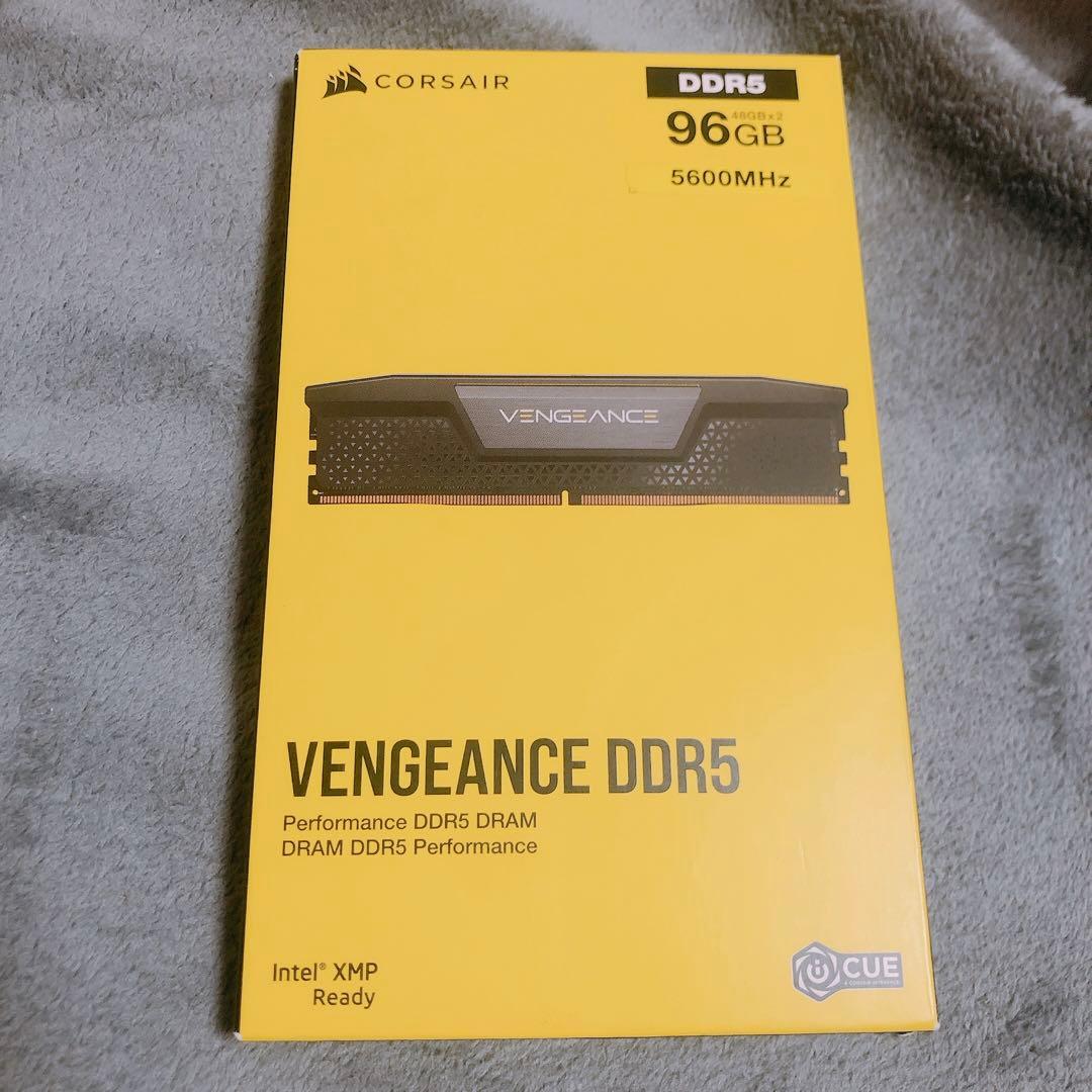 【新品】CORSAIR DDR5 96GB（48GB×2） メモリ