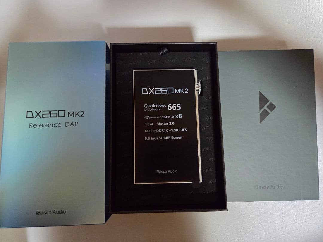 iBasso Audio DX260 MK2 Silver+White限定モデル