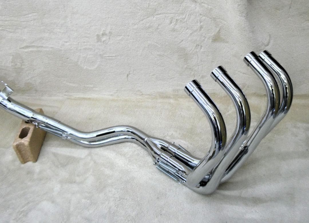 【トリプルA】マフラー　ＸＪＲ４００　８分割　メッキ　アウター/XJ400