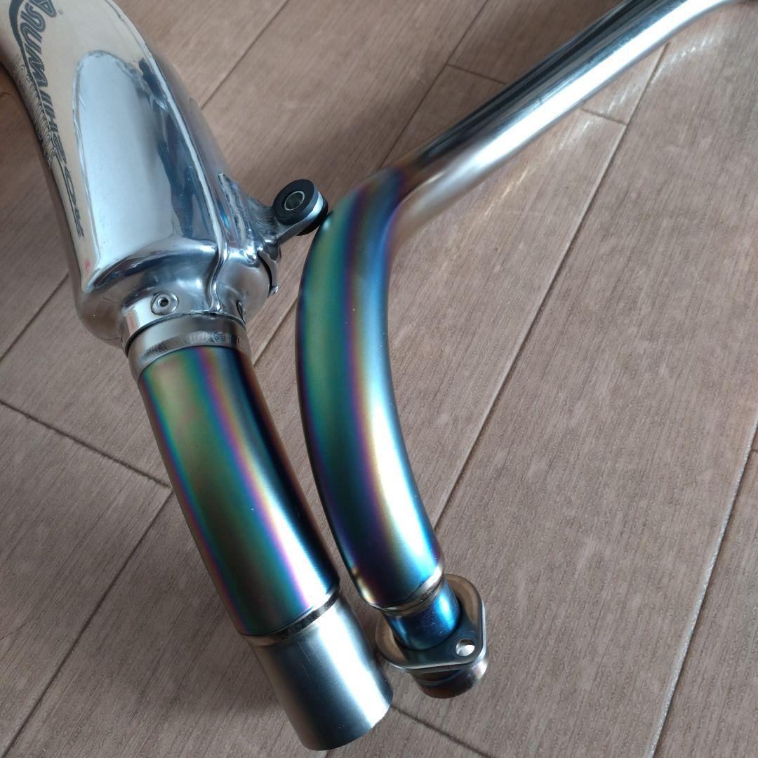 ホンダモンキー ゴリラ用マフラー ヨシムラサイクロン type-3 手曲げチタン