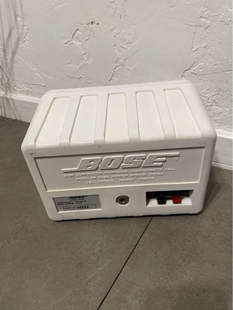 BOSE 101MMW スピーカーシステム 左右ペア 動作確認済み 希少ホワイト
