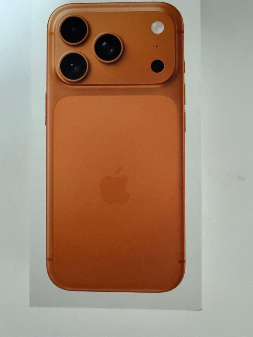 ２月７日値上げ予定　iPhone17Pro 256GB コズミックオレンジ