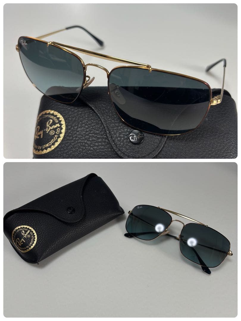 レイバン　サングラス　RB3560 THE COLONEL グラデーション　美品