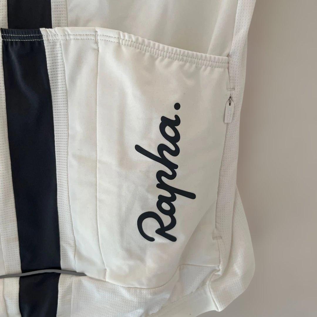 ラファ　サイクルジャージ s 白　着用一回のみ　レディース