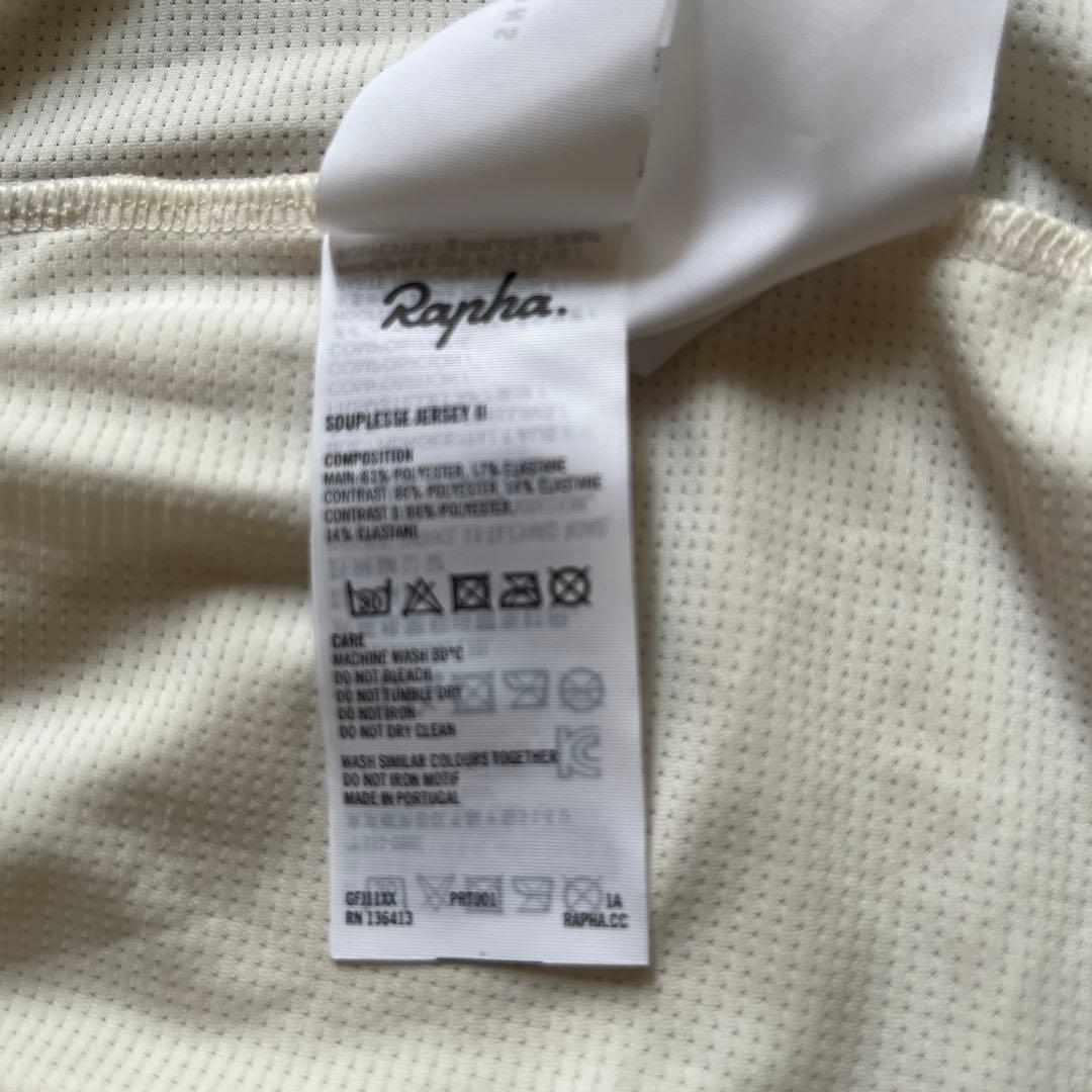 ラファ　サイクルジャージ s 白　着用一回のみ　レディース