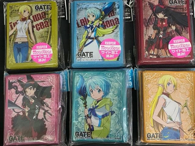 【未開封品】GATE自衛隊彼の地にて、斯く戦えり スリーブ6種セット