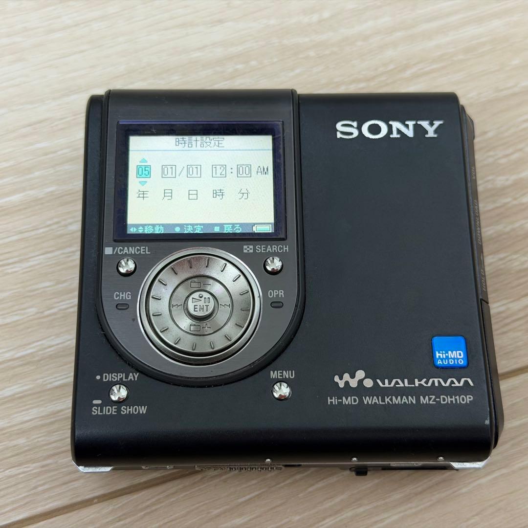 【ジャンク扱い】SONY Hi-MD WALKMAN MZ-DH10P