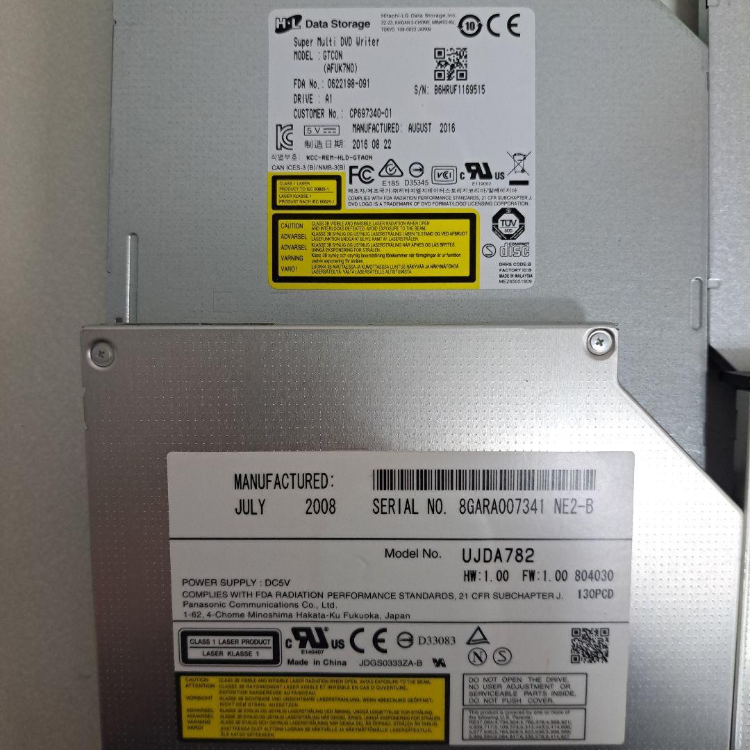 DVDドライブとカードリーダーセット