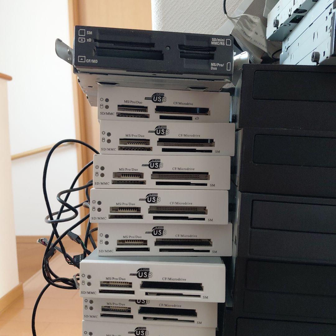 DVDドライブとカードリーダーセット