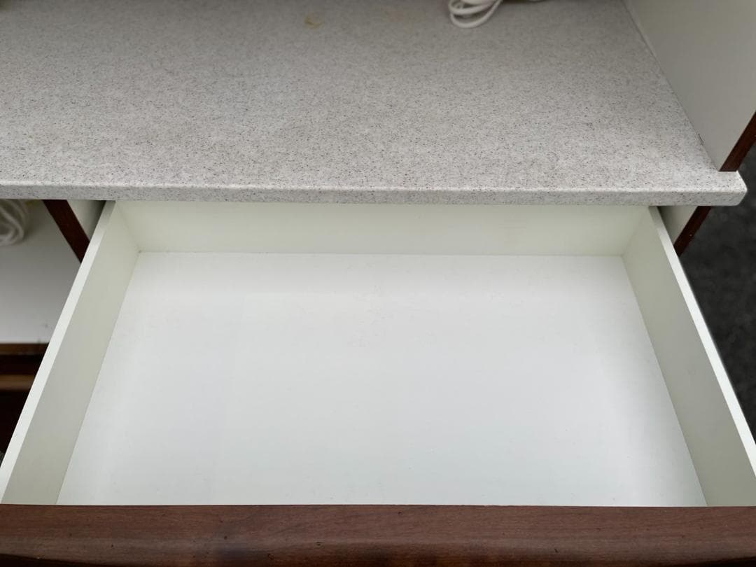 大阪京都限定 堀田木工所 オープンボードクリスS ウォルナット 食器棚