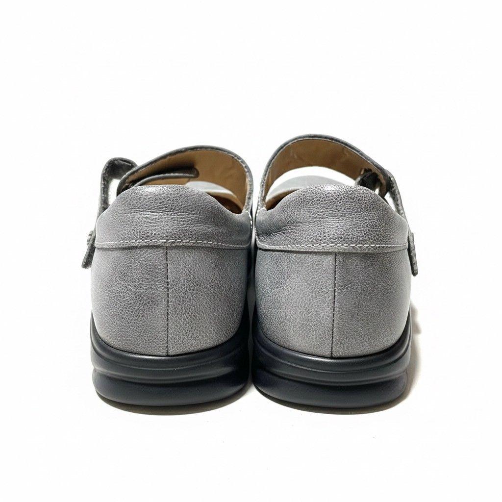 Finn Comfort ウォーキングシューズ ベルクロ　ハドソン　グレー