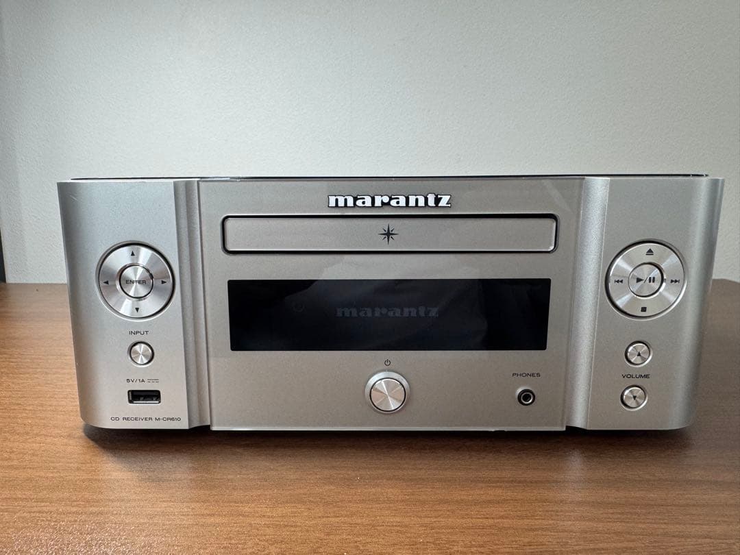 marantz M-CR610 CDプレーヤー シルバー