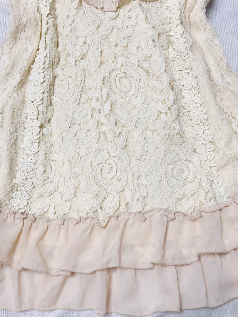 希少axes femmeビッグリボンフリチュニック　ミニワンピース　リズリサ姫系