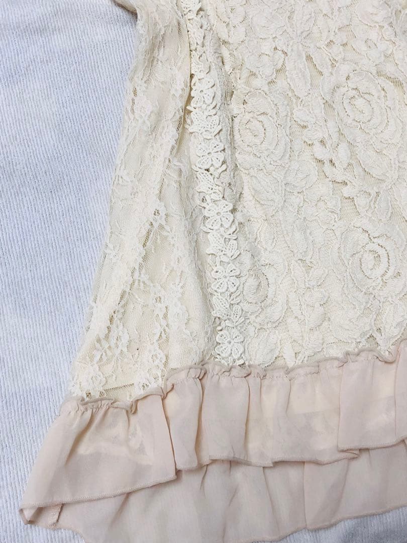 希少axes femmeビッグリボンフリチュニック　ミニワンピース　リズリサ姫系