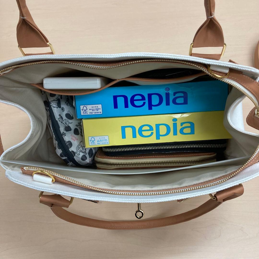 ハンドメイド　2wayトートバッグ　ショルダー紐　チャーム　セミオーダー専用