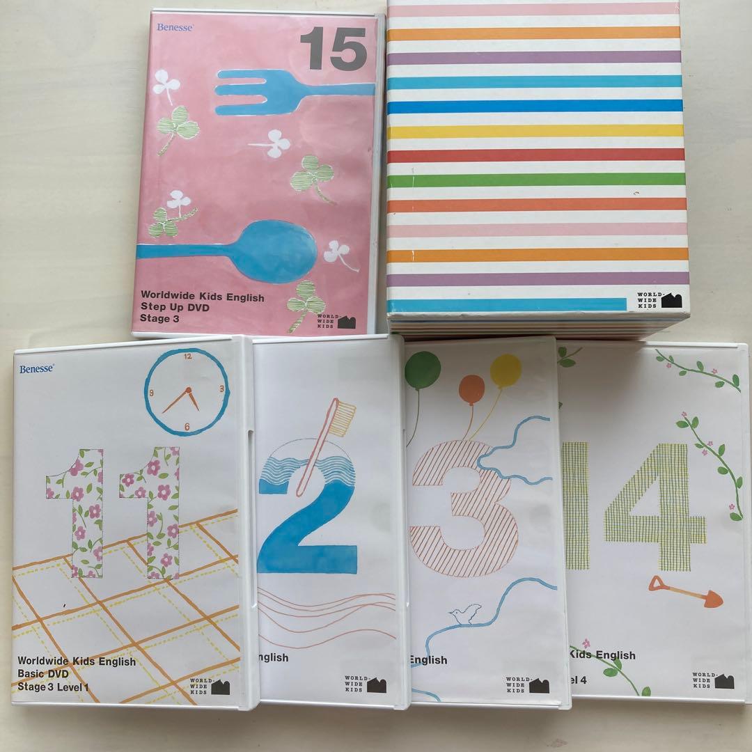 ワールドワイドキッズ STAGE1-6 DVD 全30巻