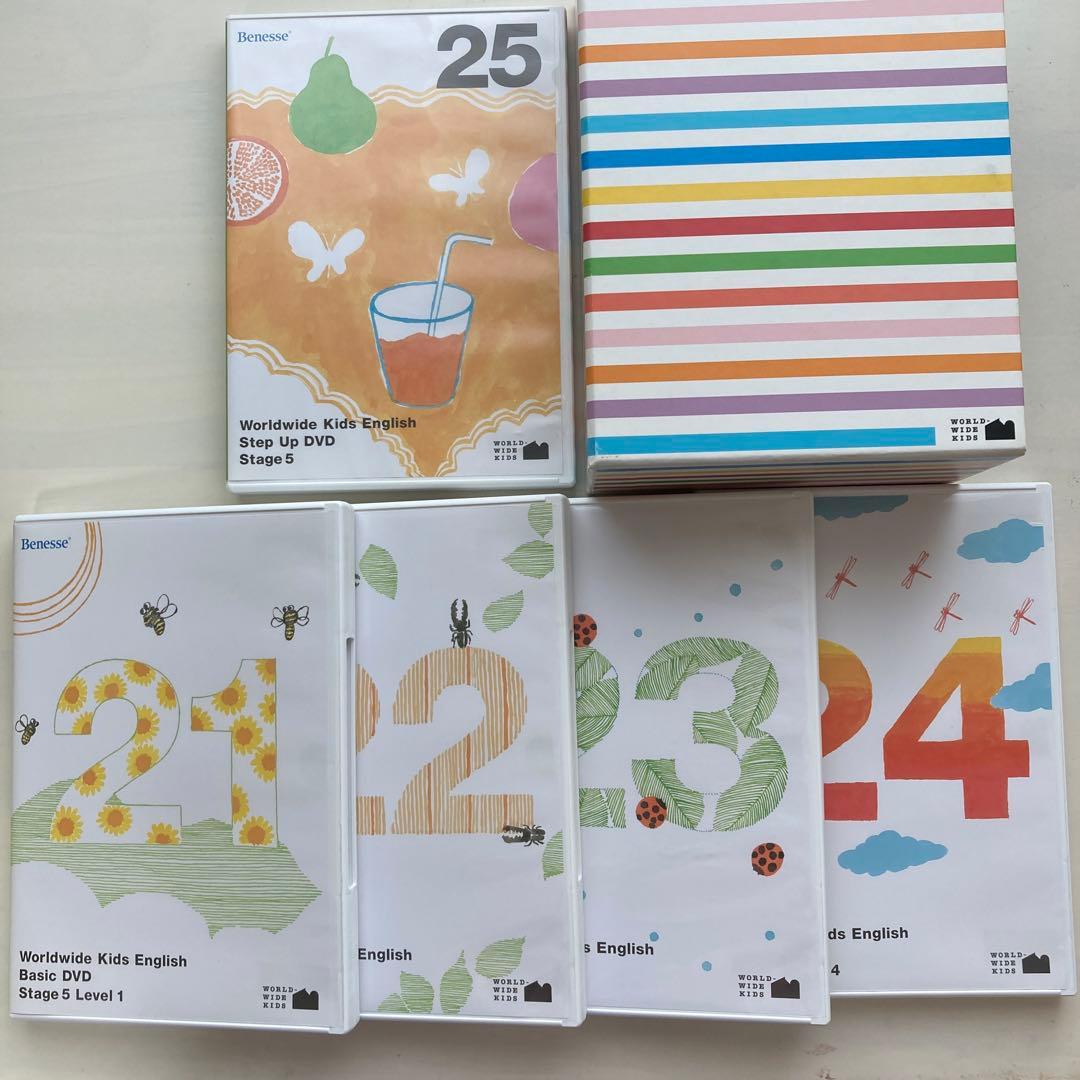 ワールドワイドキッズ STAGE1-6 DVD 全30巻