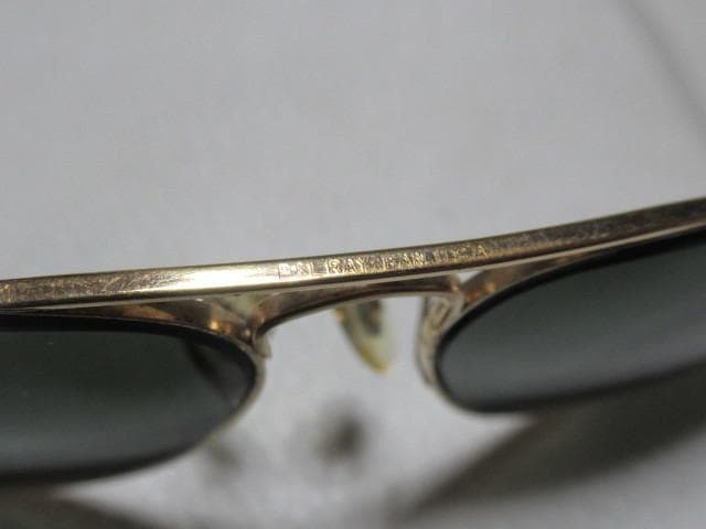 希少美品 1970年代 初期型 米国製◆レイバン『ティアドロップ アビエーター』