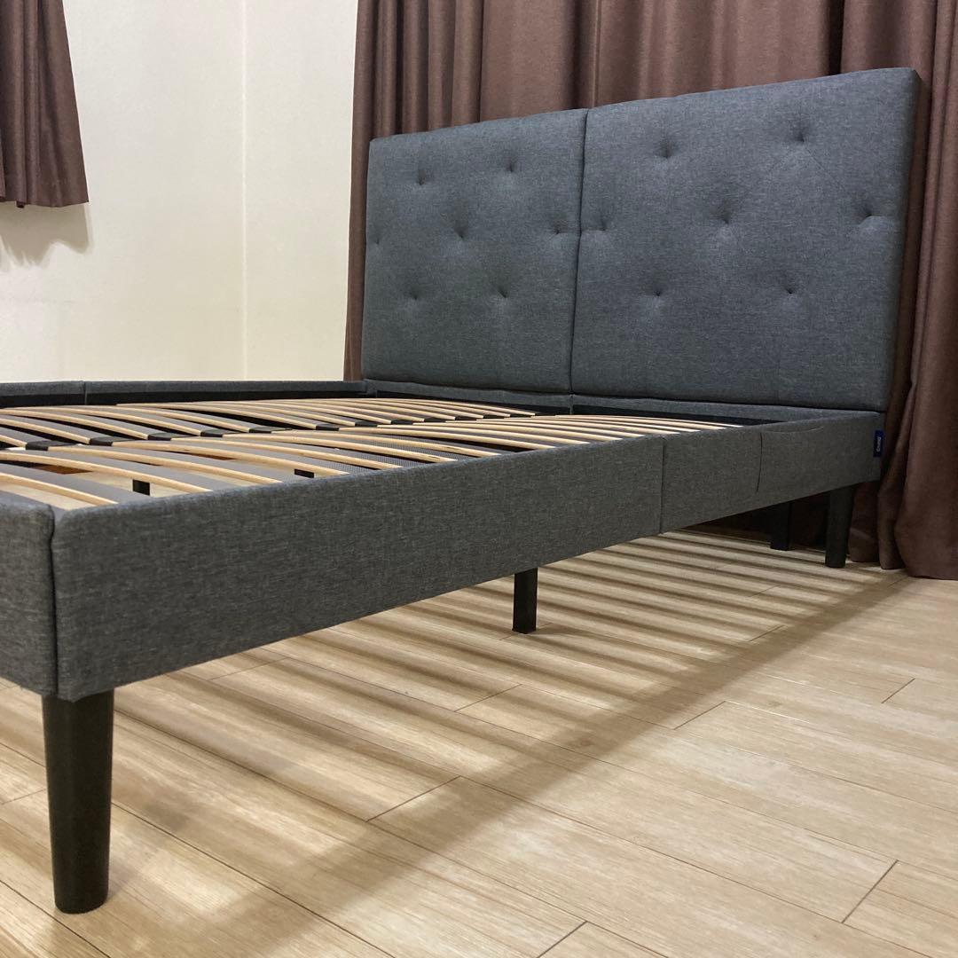 【自社エリア配送限定販売】Emma/エマ・ベッドフレーム/クイーンサイズ