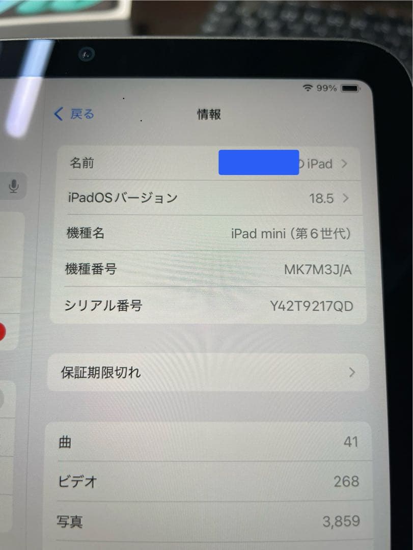 iPad本体 iPad mini6(64GB Wi-Fi) + Apple Pencil2