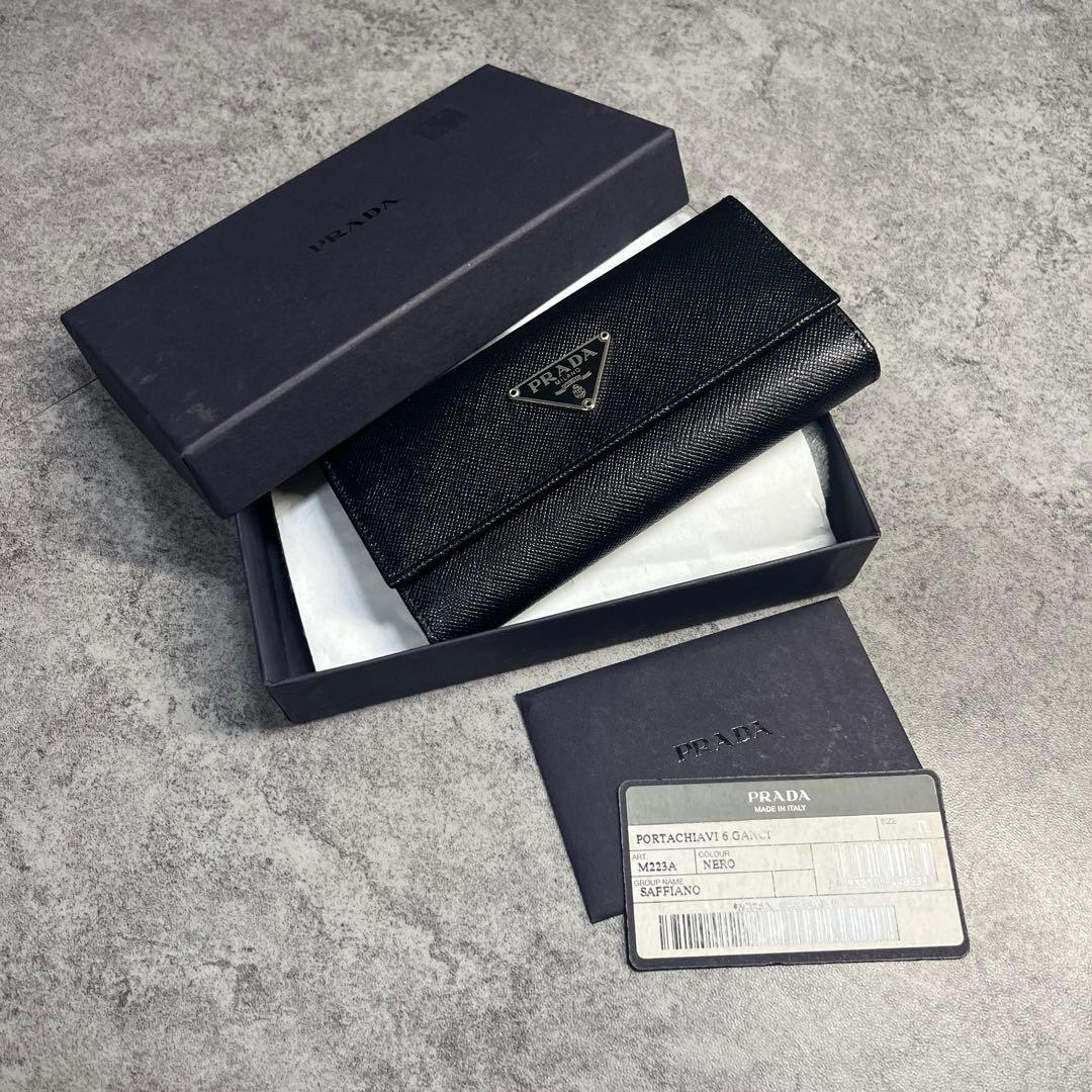 新品未使用 6連 キーケース 三角ロゴ 送料無料