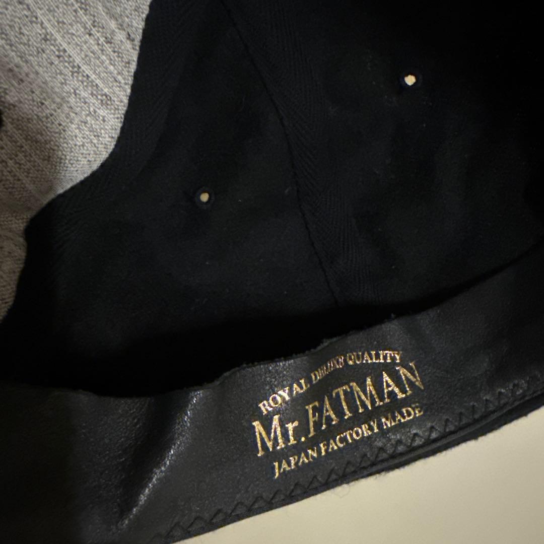 本当に綺麗です！★Mr. FATMAN★W刺繍ベースボールキャップ
