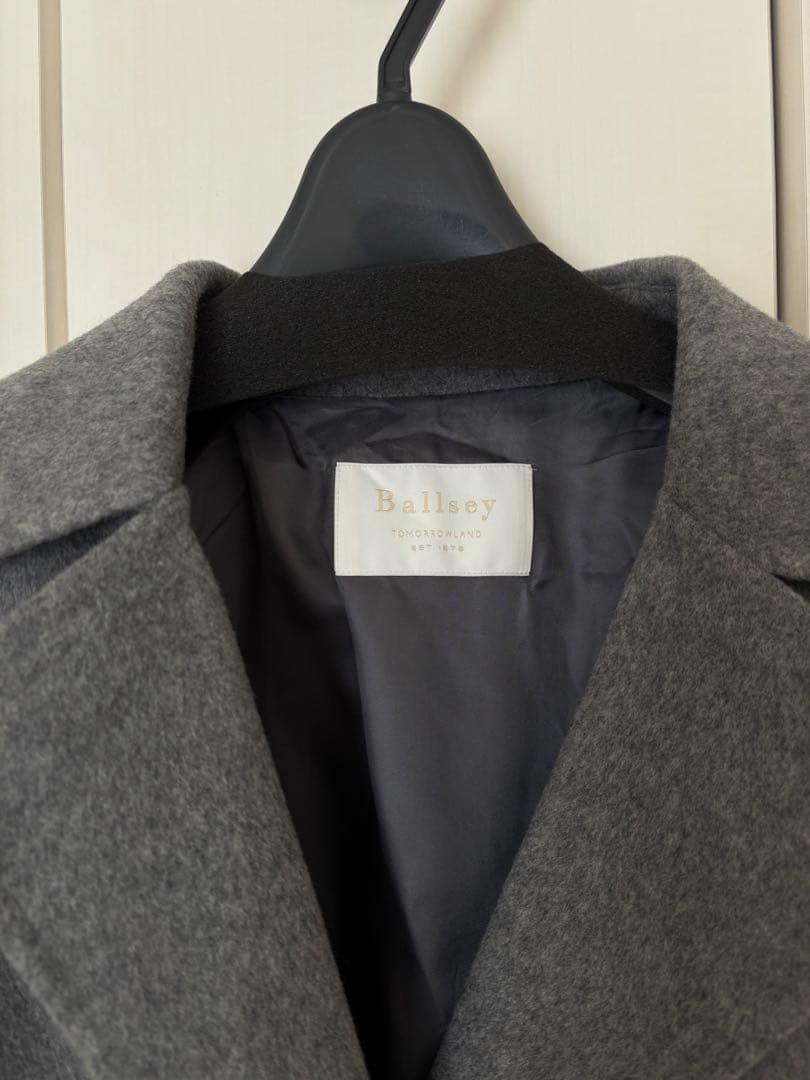 Ballsey プレミアムウールリバー オープンカラー ショートコート