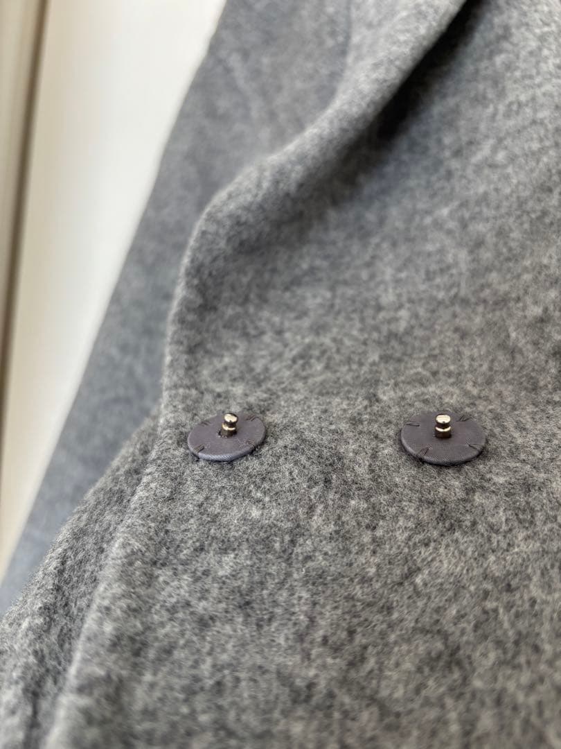 Ballsey プレミアムウールリバー オープンカラー ショートコート