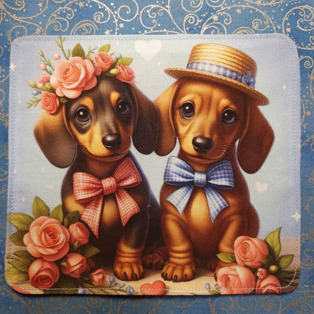 ★CHIYO★　ハンカチ　ワンコさん柄　24枚