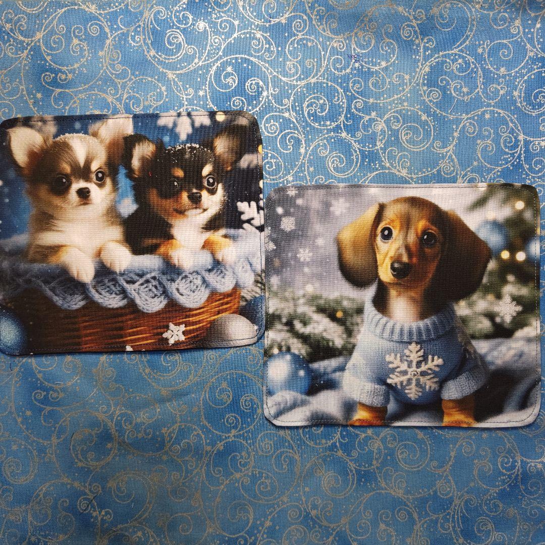 ★CHIYO★　ハンカチ　ワンコさん柄　24枚