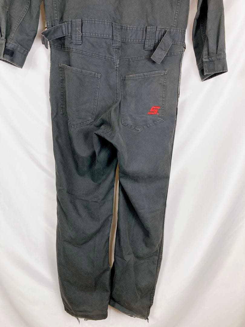 Snap-on　スナップオン　つなぎ　作業着　黒　M　刺繍　B1829