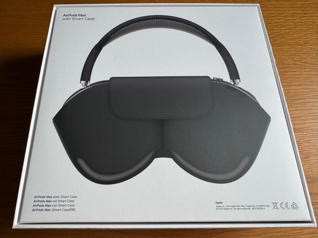 AirPods Max スペースグレー Smart Case付き