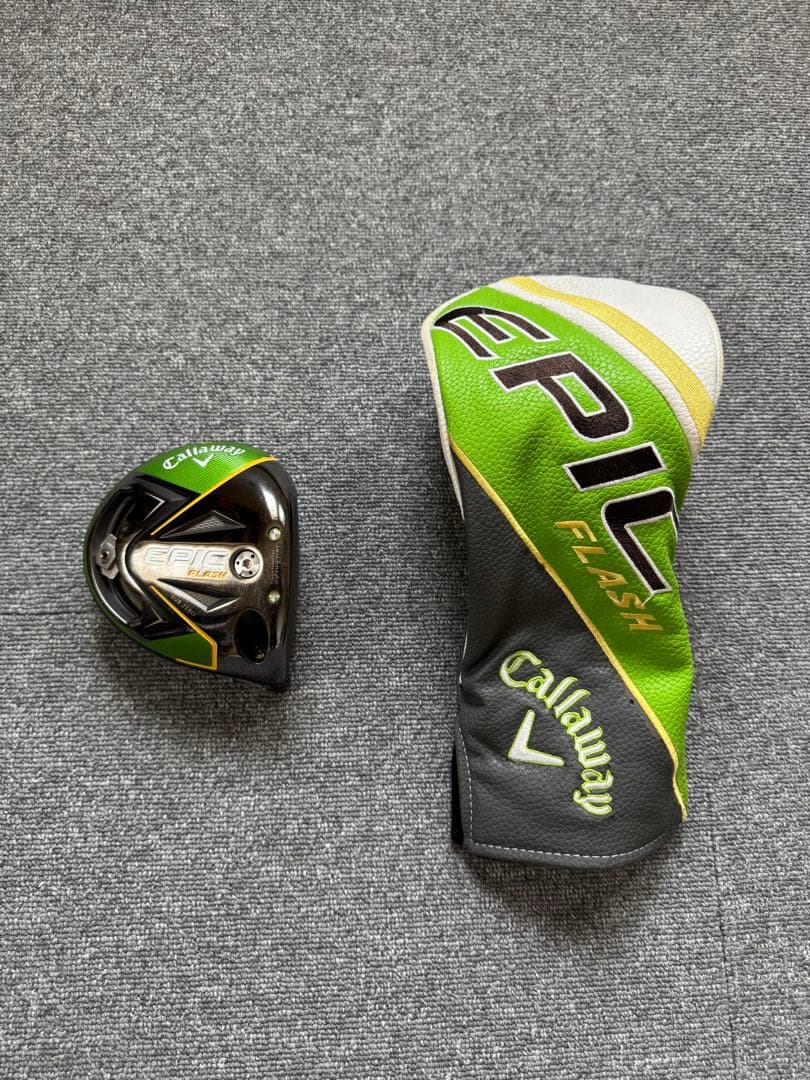 Callaway EPIC FLASH ドライバー ヘッドカバー付き