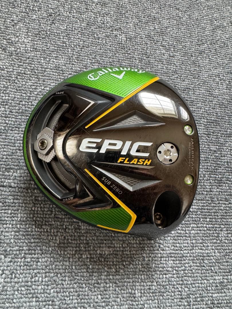 Callaway EPIC FLASH ドライバー ヘッドカバー付き