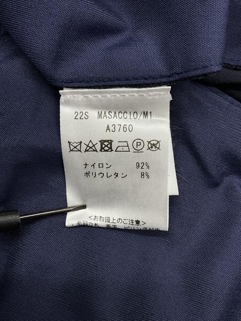 新品 giab's ARCHIVIO 永久クリースストレッチスラックスパンツ48