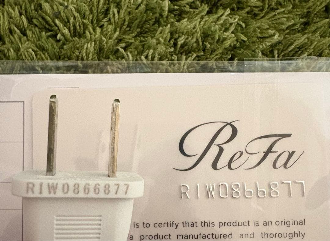 ReFa ストレートヘアアイロン ブラック/シルバー