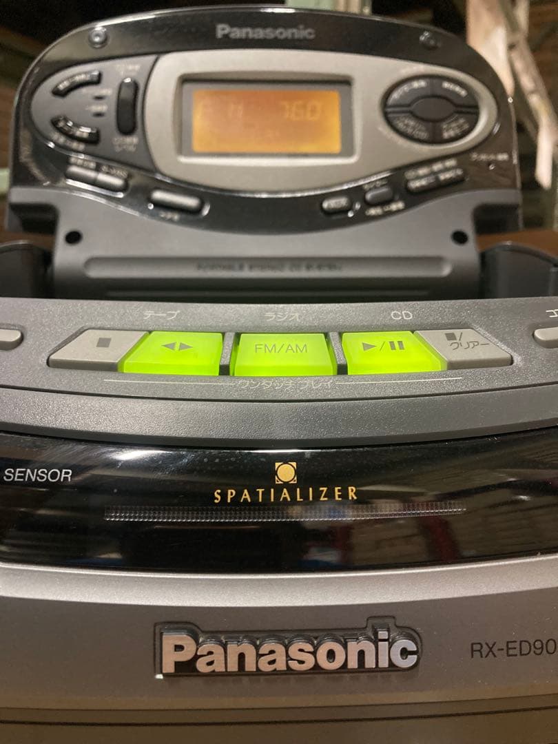 B0303)パナソニック　オーディオ　コブラトップ　RX-ED90-K