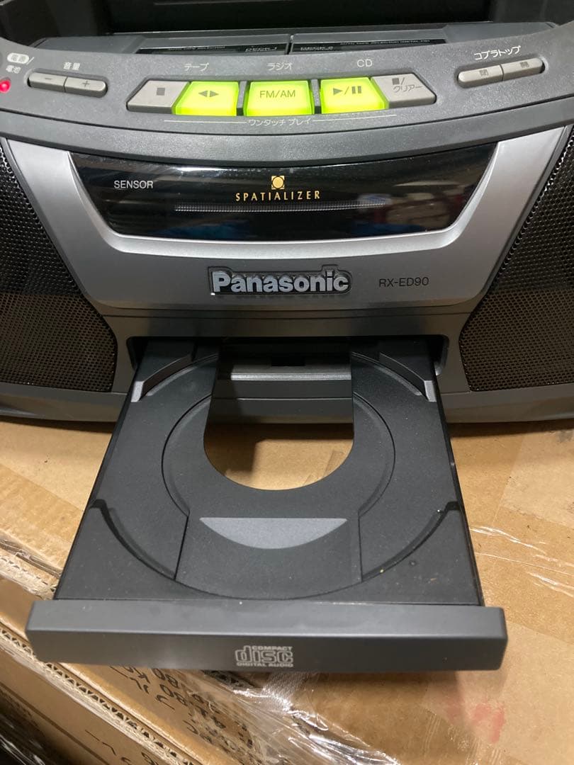 B0303)パナソニック　オーディオ　コブラトップ　RX-ED90-K
