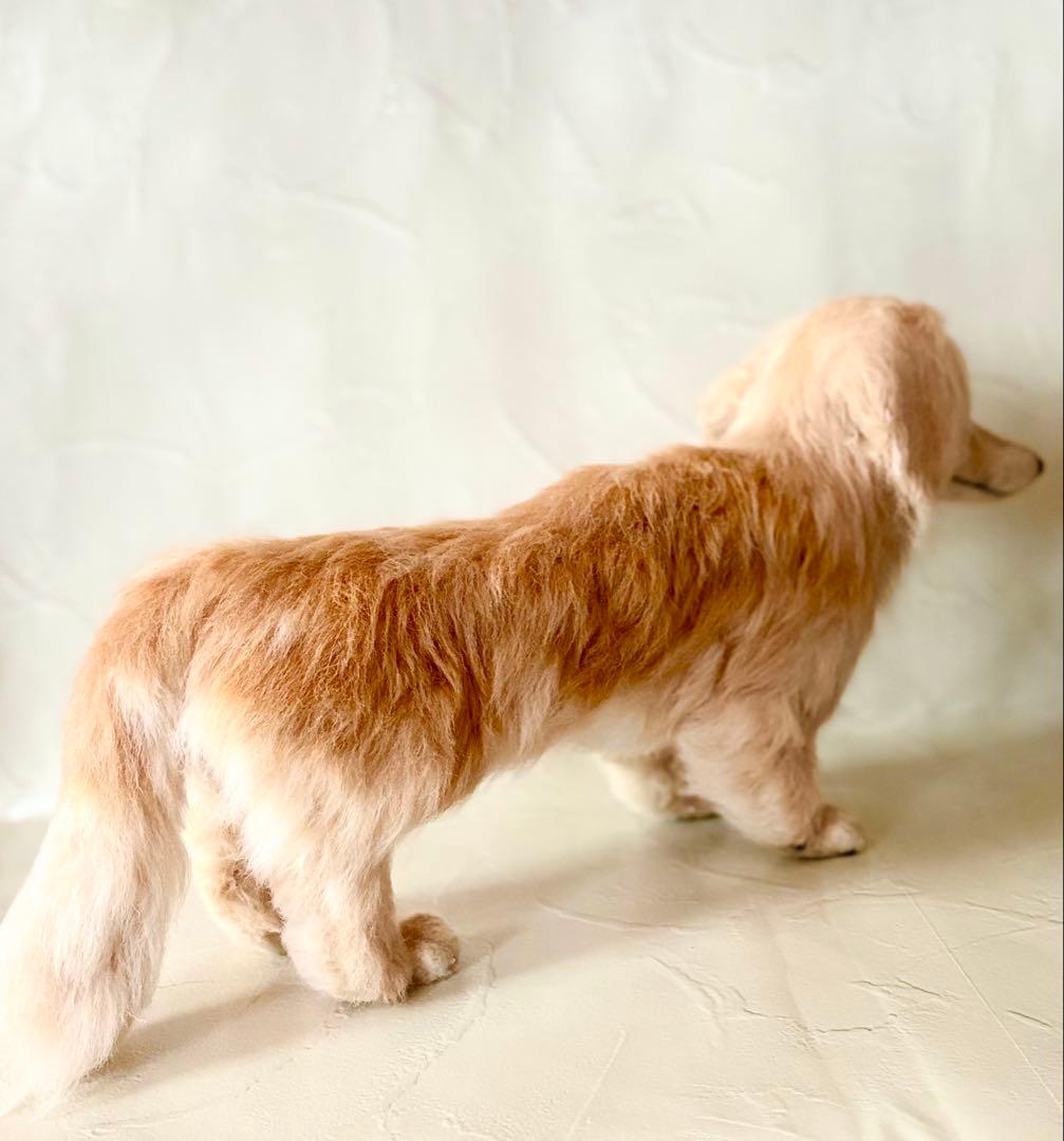 アクビちゃん　羊毛フェルト　ハンドメイド　犬　オーダー　ミニチュアダックス