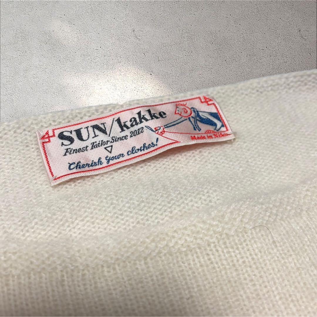 美品 SUN/kakke CASHMERE NT カシミヤ100% 日本製
