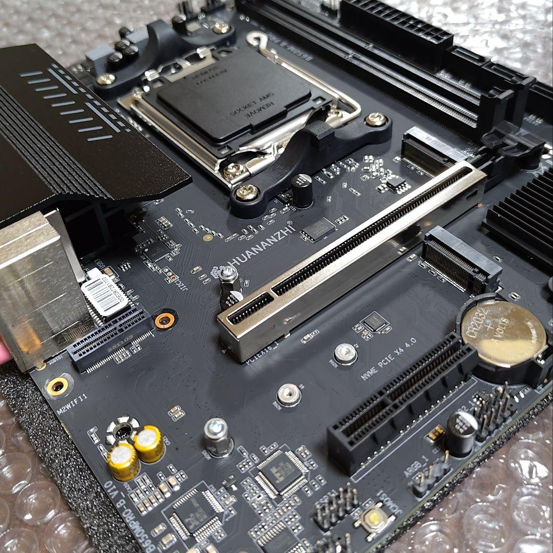 マザーボード HUANANZHI B650M B PRO MicroATX AM5 Win11