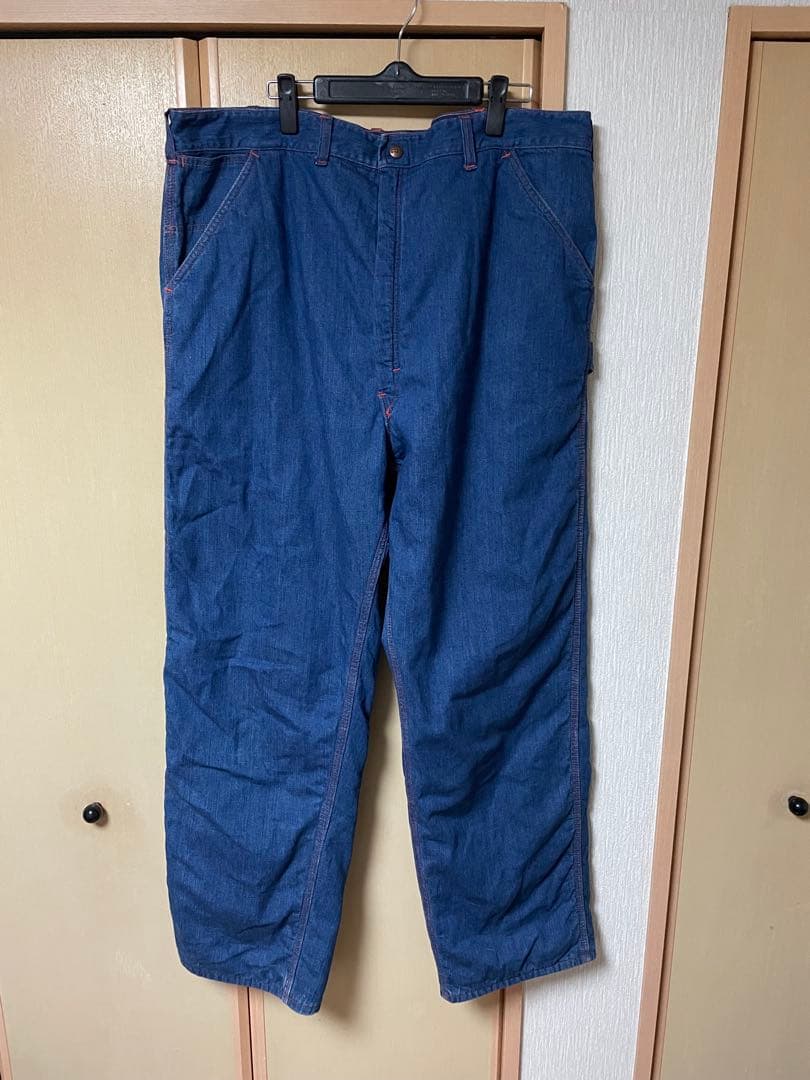 モンゴメリーワード　ヴィンテージ　ペインターパンツ　70s 古着　裏地あり