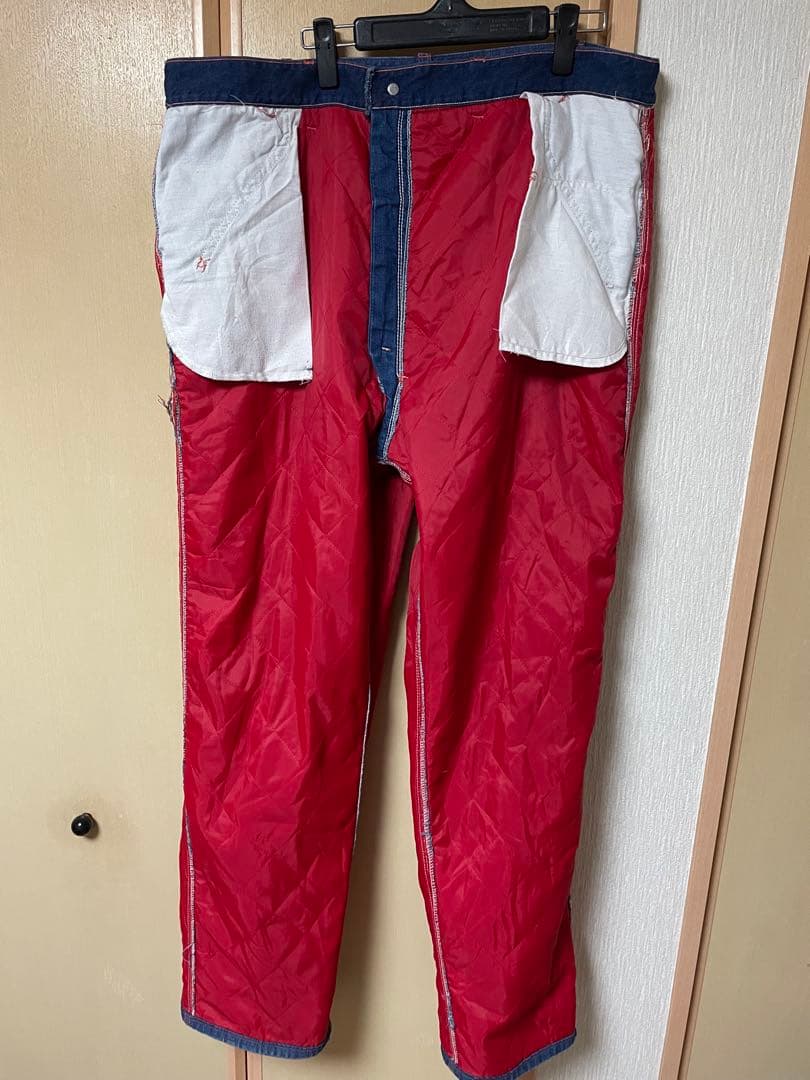 モンゴメリーワード　ヴィンテージ　ペインターパンツ　70s 古着　裏地あり