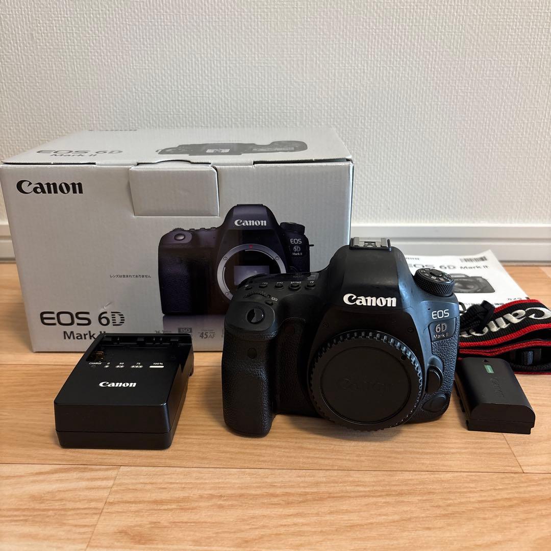 【極上美品】Canon EOS 6D Mark II 本体