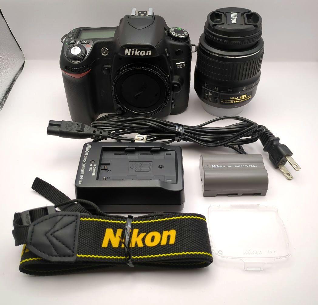 Nikon D80 AF-S 18-55GII レンズセット CCDセンサー