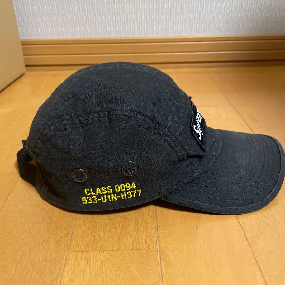 M*a様 Supreme ブラック キャップ