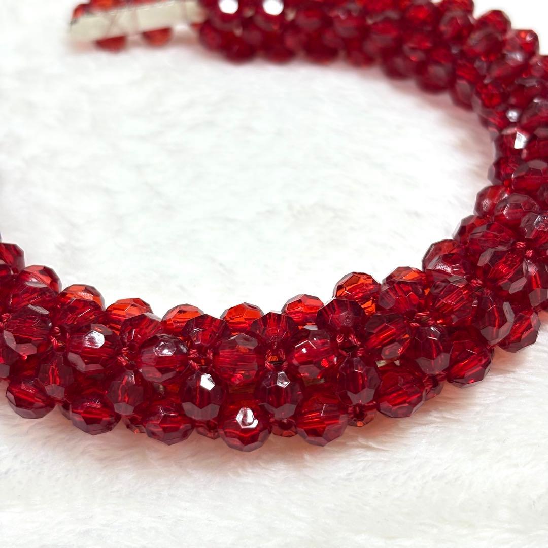 SHRIMPS ANTONIA HEADBAND RED カチューシャ