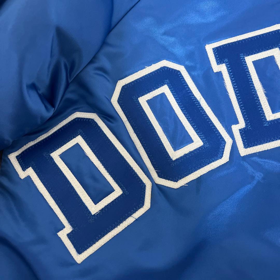 90sUSA製ドジャース　chalk lainスタジャン　ワッペン刺繍