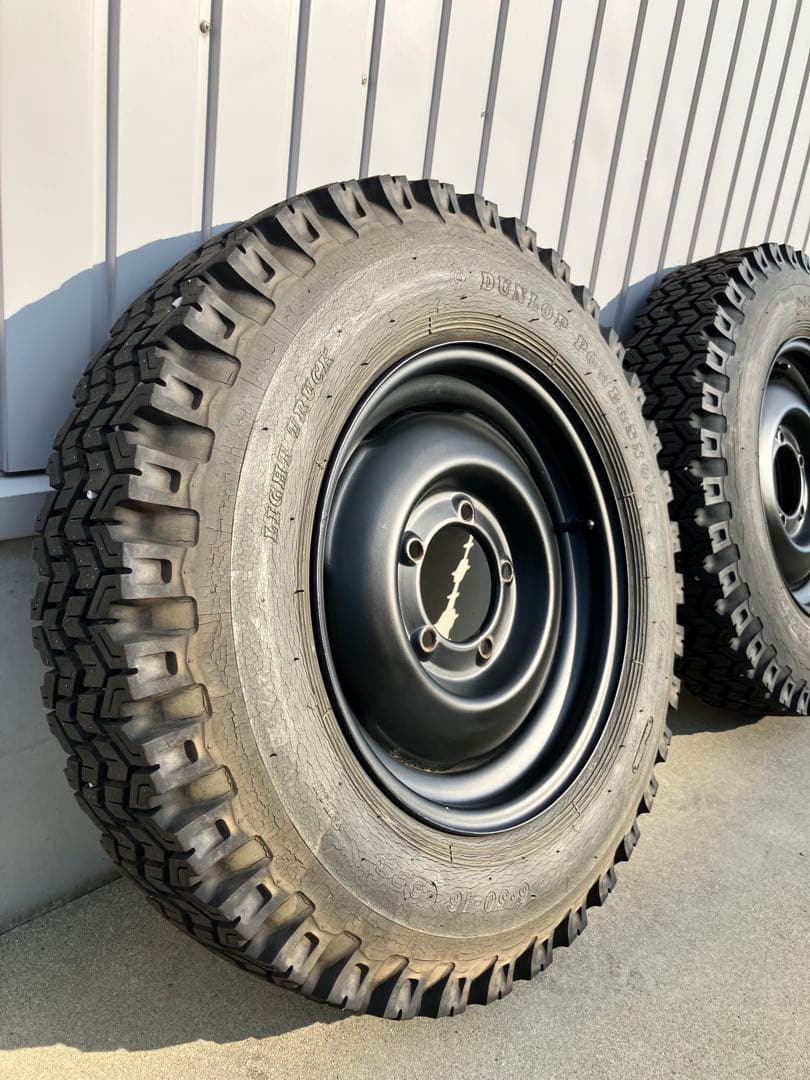 上引き取り限定　SJ30純正鉄ホイール4本セット