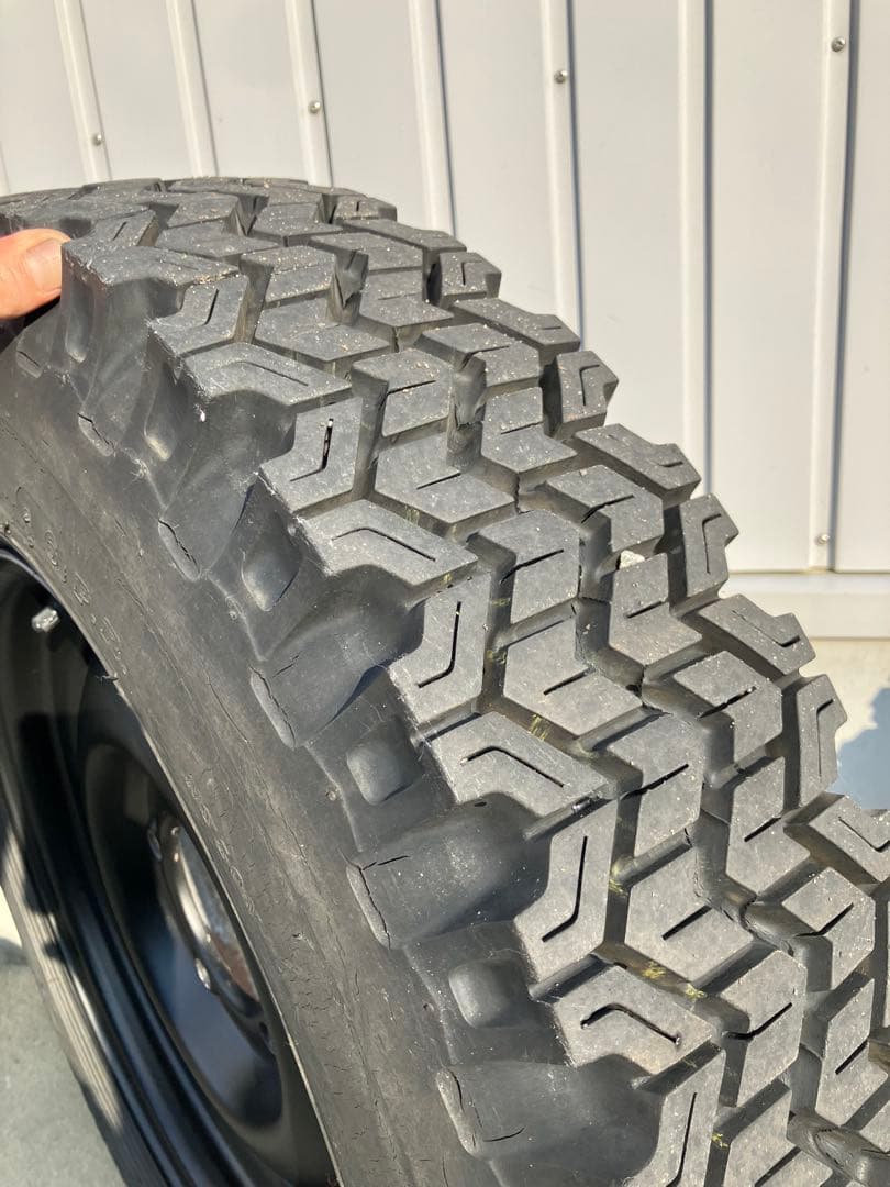 上引き取り限定　SJ30純正鉄ホイール4本セット